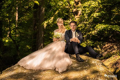 Hochzeitspaar After Wedding-Shooting